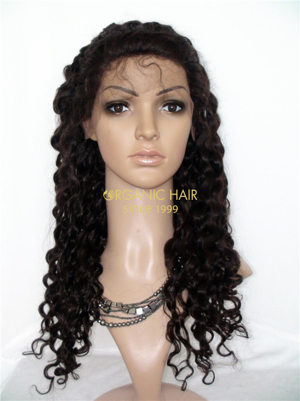Lace front wigs with baby hair 100% remy hair from Organic Hair R3